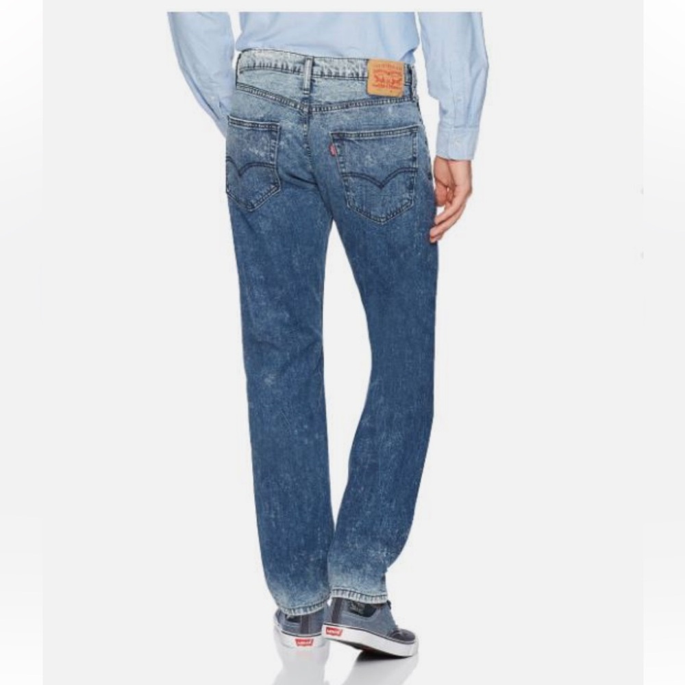 Levi's Men's Straight Jeans - Blue Denim